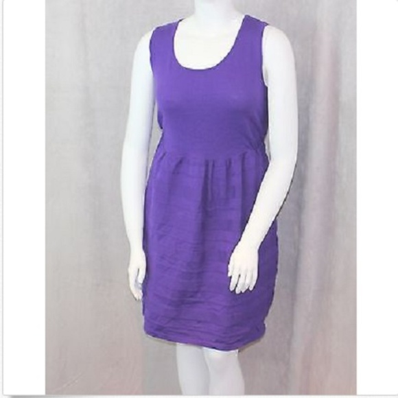 Lane Bryant Dresses & Skirts - Lane Bryant Stretch Dress Back Zipper Knit